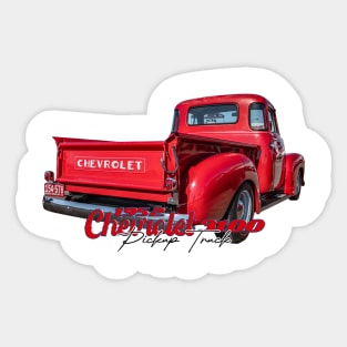 1952 Chevrolet 3100 Pickup Truck Sticker